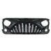 Goliath Grille W/ LED DRL and Turn Signals - White & Black For 07-18 Jeep Wrangler JK | American Modified