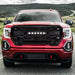 Armor Grille W/Off-Road Lights - Glossy Black For 2019-2021 GMC Sierra 1500 | American Modified