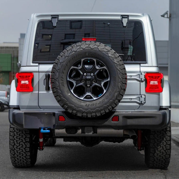 JK to JL Conversion Tail Lights - Red Lens For 07-18 Jeep Wrangler JK/ JKU(DOT Approved) | American Modified