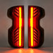 Red LED Tail Lights W/ Start Animation For 2019–2026 Chevy Silverado 1500 & 2020–2026 Silverado 2500HD/3500HD | American Modified