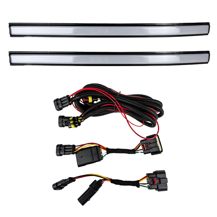 LED Grille Lights w/ Sequential Turn Signal For 2024+ Ford F-150 Lariat | American Modified