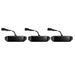 Smoked Lens White LED Raptor Style Grille Lights for 2024+ Ford F-150 STX (3PC Kit) | American Modified