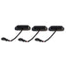 Smoked Lens White LED Raptor Style Grille Lights for 2024+ Ford F-150 STX (3PC Kit) | American Modified