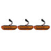 Amber LED Raptor Style Grille Lights for 2024+ Ford F-150 STX (3PC Kit) | American Modified