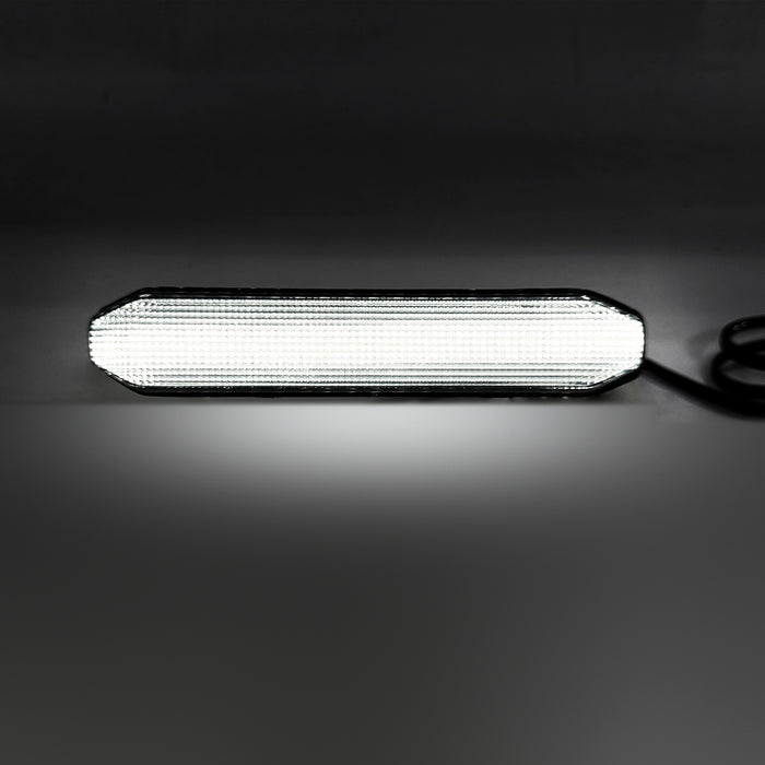 Smoked Lens White LED Raptor Style Grille Lights for 2024+ Ford F-150 XL(3PC Kit) | American Modified