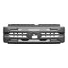 Armor Grille w/ DRL, Amber Lights & OEM Emblem Hole - Matte Black For 2023-2027 Ford F-250 / F-350 Super Duty XL / XLT | American Modified