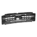 Armor Grille w/ DRL, Amber Lights & OEM Emblem Hole - Matte Black For 2023-2027 Ford F-250 / F-350 Super Duty XL / XLT | American Modified