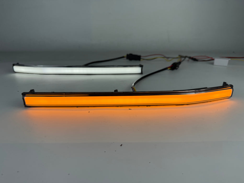 LED Grille Lights W/ Sequential Turn Signal For 2025+ Ford F150 Lariat