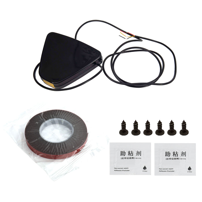 Rear Bumper Diffuser Lip W/ LED Light For 2018-2023 Honda Accord