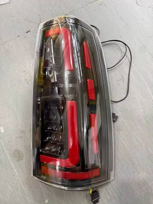 Smoked LED Tail Lights-Clear Lens for 99-06 Chevy Silverado & 99- 02 GMC Sierra 1500 2500 3500(DOT Approved)