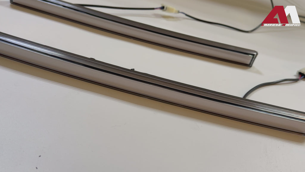 LED Grille Lights W/ Sequential Turn Signal For 2024+ Ford F150 XLT | American Modified