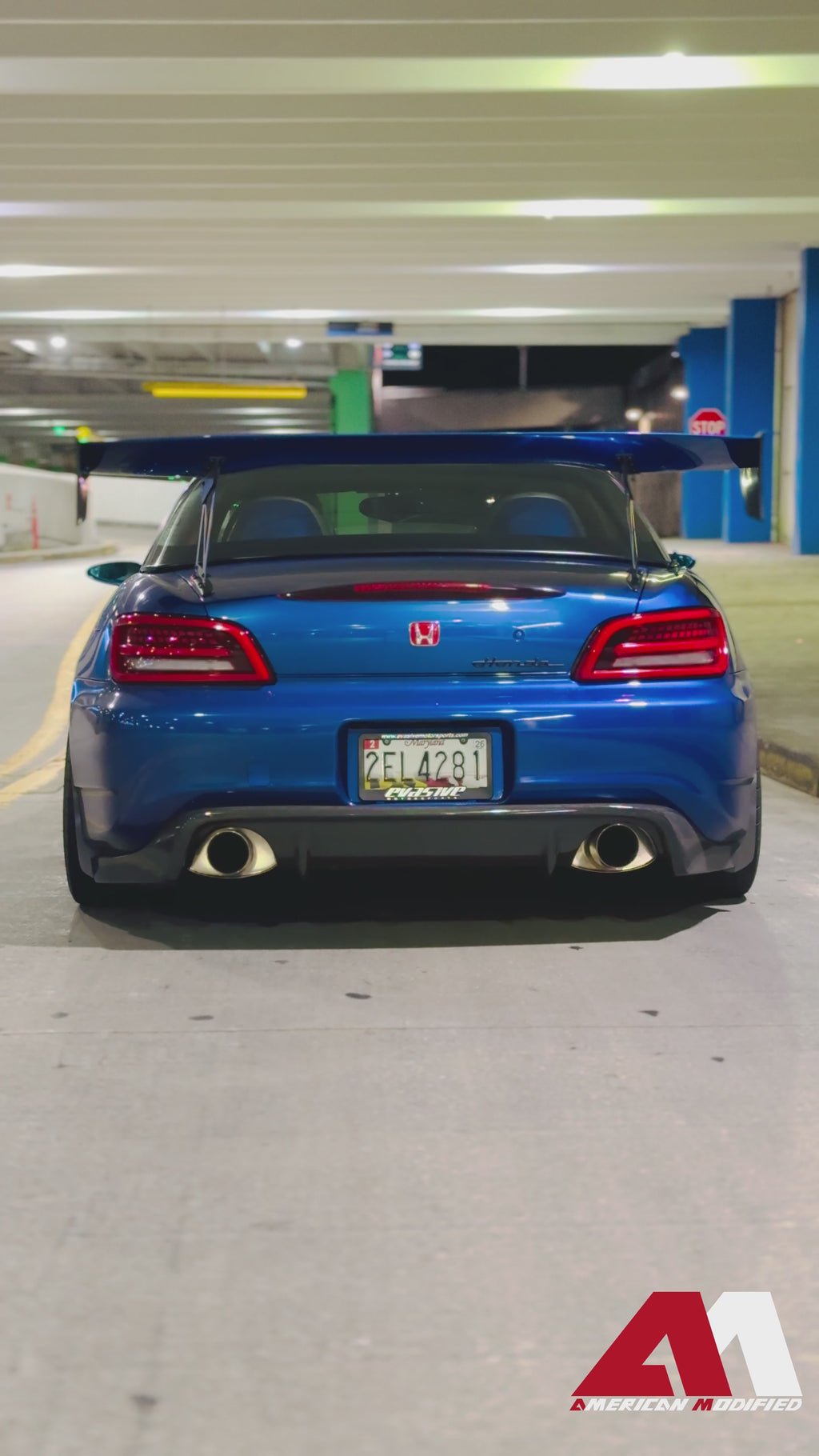 LED Tail Lights w/ Sequential Turn Signal Lights For Honda S2000 AP2 (Chassis 04-09) | American Modified