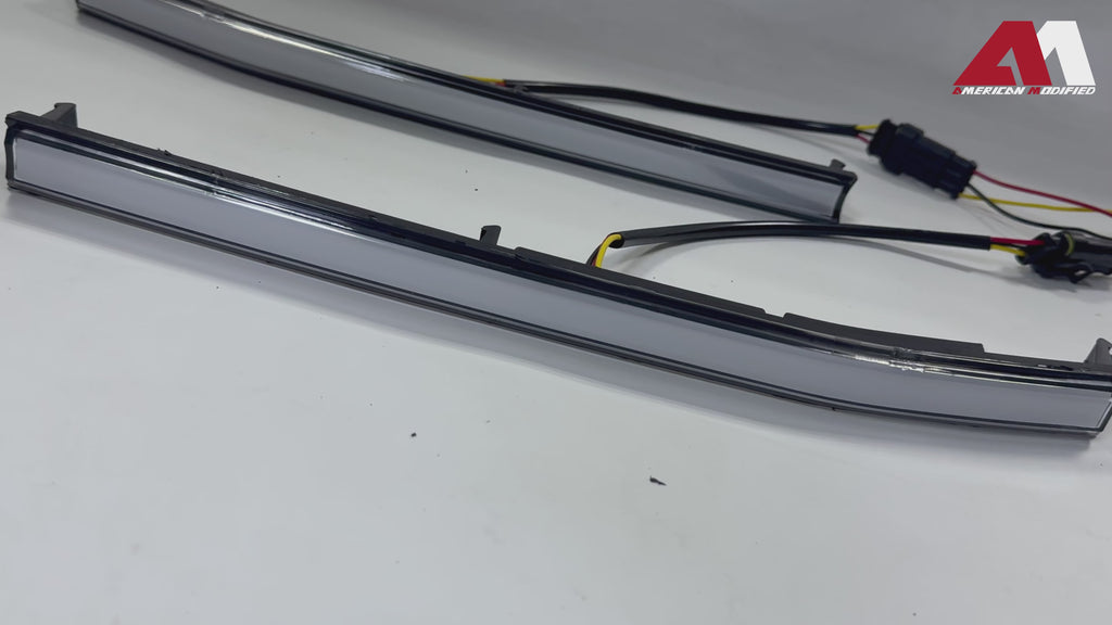 LED Grille Lights w/ Sequential Turn Signal For 2024+ Ford F-150 Lariat | American Modified