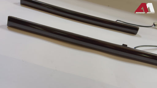 Smoked LED Grille Amber Lights W/ Sequential Turn Signal For 2024+ Ford F150 XLT | American Modified