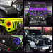RGB Halo Headlights & RGB Halo Fog Lights Combo for Jeep Wrangler TJ/ JK | American Modified