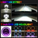 RGB Halo Headlights & RGB Halo Fog Lights Combo for Jeep Wrangler TJ/ JK | American Modified
