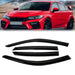 Mugen Style Window Visors for 2022-2023 Honda Civic丨American Modified