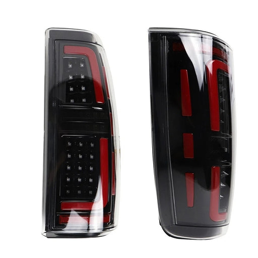 Smoked LED Tail Lights-Clear Lens for 99-06 Chevy Silverado & 99- 02 GMC Sierra 1500 2500 3500(DOT Approved) | American Modified