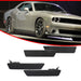 Smoked Front Amber Rear Red LED Side Marker Lights for 2008-2014 Dodge Challenger丨American Modified