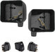Side View Mirror Housing with LED Light for 07-18 Jeep Wrangler JK JKU | American Modified