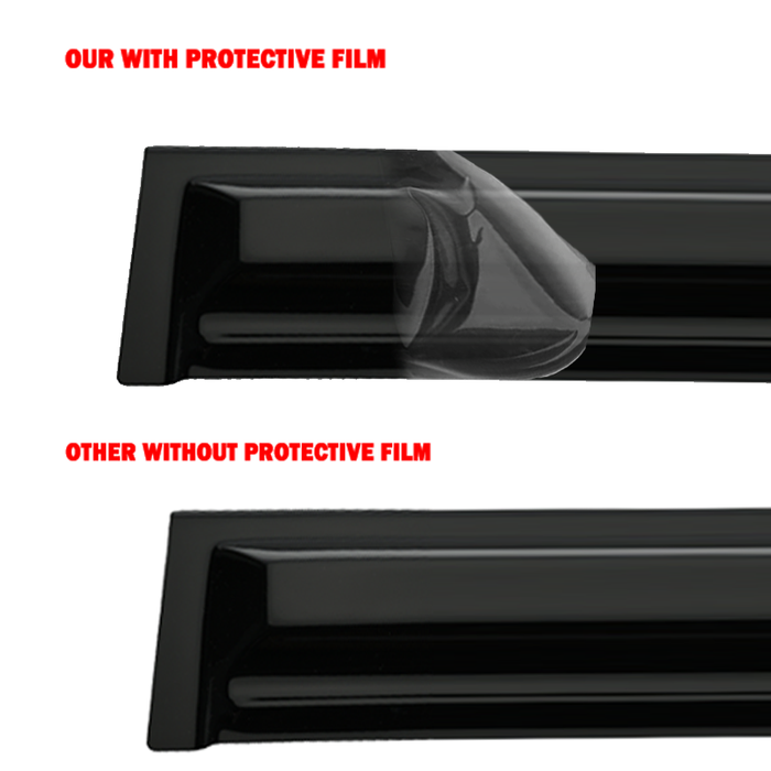 Mugen Style Window Visors for 2022-2023 Honda Civic丨American Modified