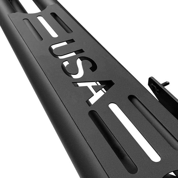 Side Step Bars - USA Style 4 Door for 18-23 Jeep Wrangler JL | American Modified