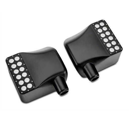 Side View Mirror Housing with LED Light for 07-18 Jeep Wrangler JK JKU | American Modified