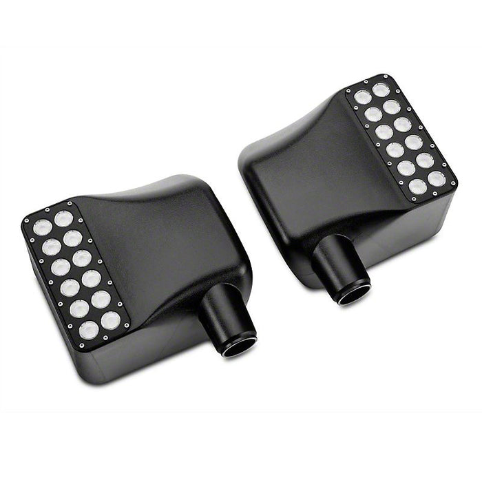 Side View Mirror Housing with LED Light for 07-18 Jeep Wrangler JK JKU | American Modified