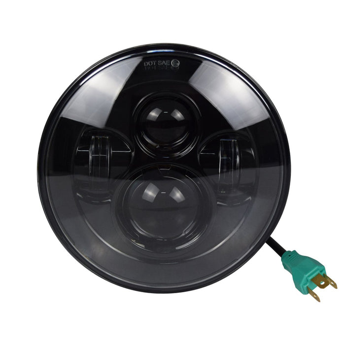 Smoked Lens LED Headlights for 97-18 Jeep Wrangler TJ/ JK (DOT Approved)| American Modified