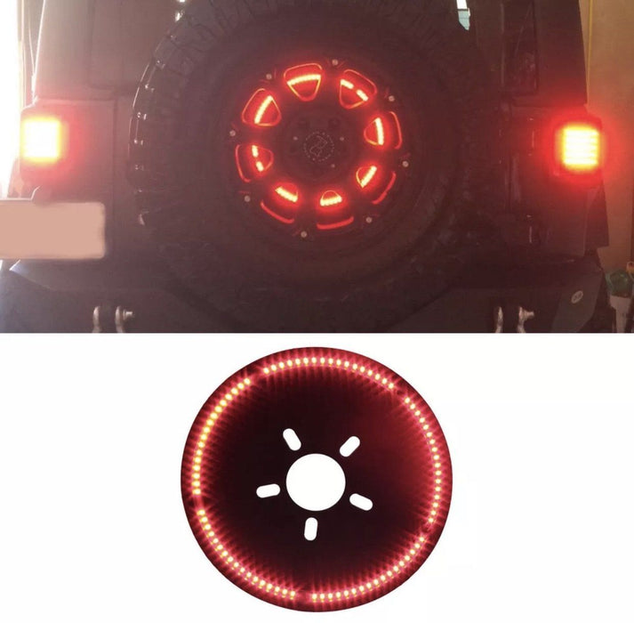 Spare Tire 3rd Brake Lights for 87-23 Wrangler TJ/ JK/ JL | American Modified