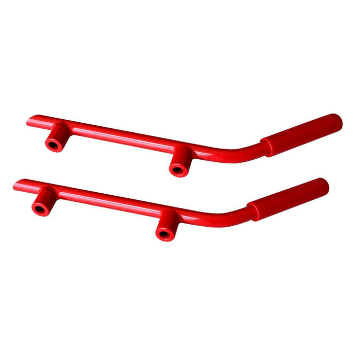 Grab Handle Red 07-18 Jeep Wrangler JK Front & Rear Grab Handles | AMERICAN MODIFIED