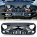 Hawke Grille - Glossy Black for 07-18 Jeep Wrangler JK| American Modified