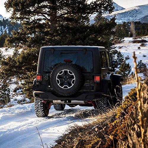 LED Horizontal Tail Lights (07-18 Jeep Wrangler JK/ JKU) Tail light AMERICAN MODIFIED 