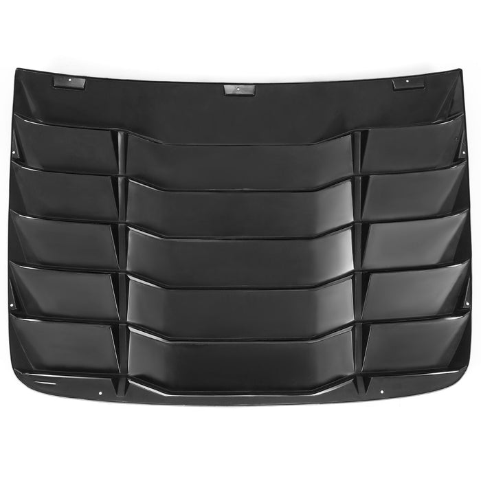 Rear Window Louver Windshield-Glossy Black for 2016-2020 Honda Civic 2DR丨American Modified