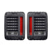 LED Horizontal Tail Lights (07-18 Jeep Wrangler JK/ JKU) Tail light AMERICAN MODIFIED 