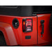 JEEP GRILLE STYLE Tail Light Guards (07-18 Jeep Wrangler JK/ JKU) Light Guards & Covers AMERICAN MODIFIED 