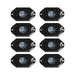 Bluetooth Shift RGB LED Rock Lights (87-18 Jeep YJ/ TJ/ JK) Rock Lights AMERICAN MODIFIED 
