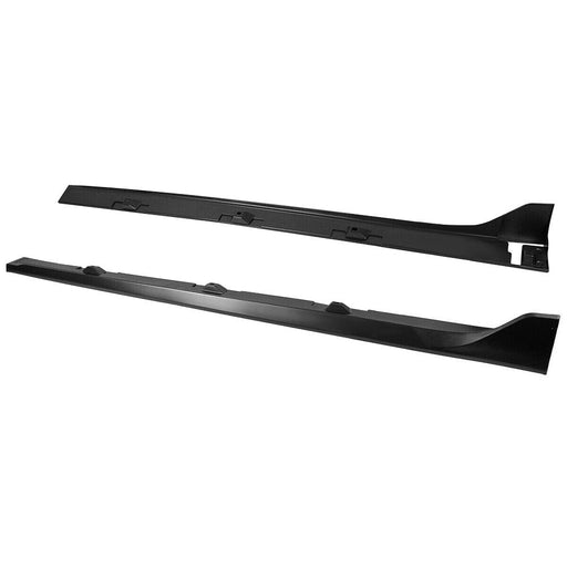 Type R Style Side Skirt & Knife Style Front Lips Chin Spoiler Combo for 16-18 Honda Civic Sedan丨American Modified
