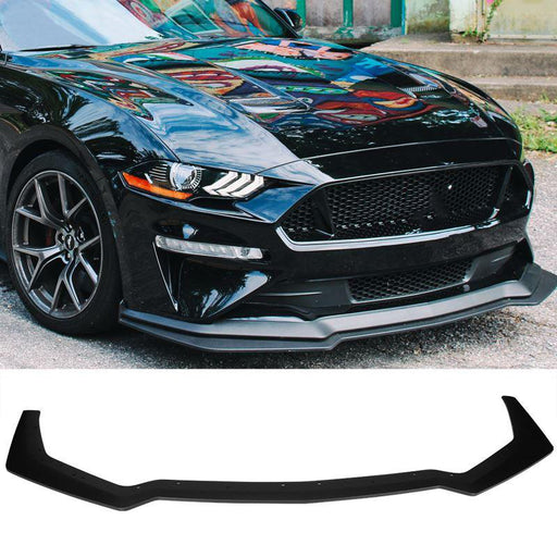 Advancetuning GT500 Style Front Bumper Lip – Fits 2018-2023 Ford Mustang, Black Primer