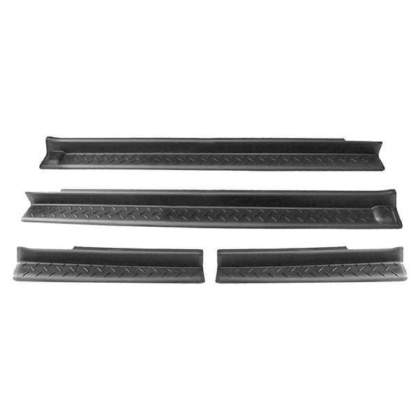 0718 Jeep Wrangler JK Door Entry Guards AMERICAN MODIFIED