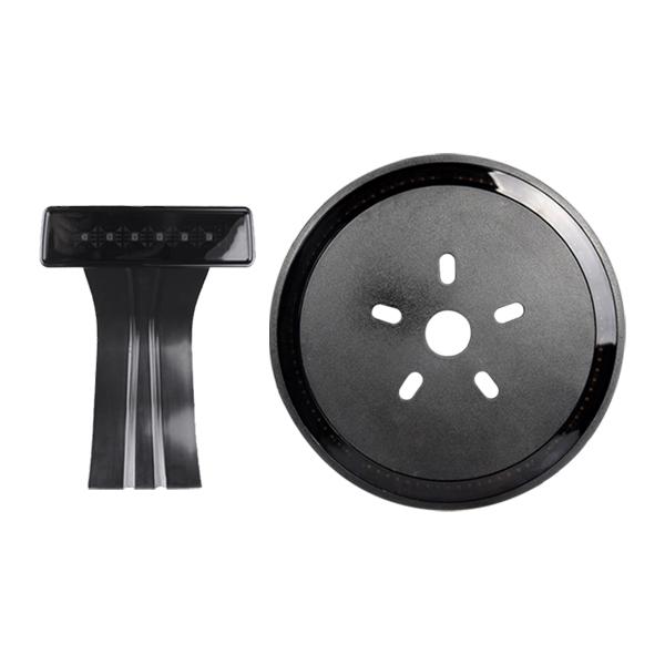 Spare Tire & 3rd LED Brake Light Combo (07-18 Wrangler JK/JKU ) Headlights Grille Combo AMERICAN MODIFIED 