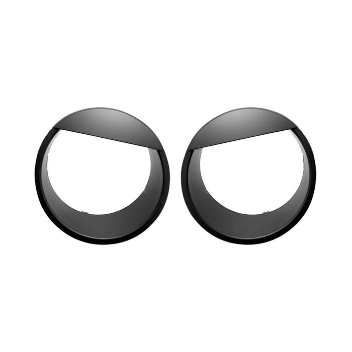 Black Angry Eyes Head Light Bezels Cover (11-18 Jeep Wrangler JK/ JKU) Light Guards & Light Covers AMERICAN MODIFIED 