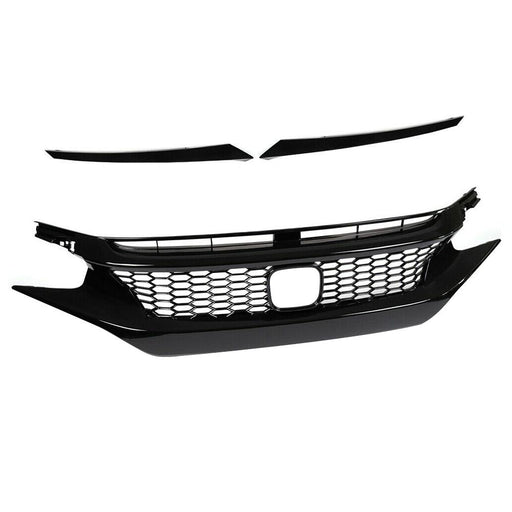 Honeycomb Type Grille (16-18 Honda Civic) Grilles AMERICAN MODIFIED 