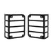 Black Euro Tail Light Covers (11-18 Jeep Wrangler JK/ JKU) Light Guards & Light Covers AMERICAN MODIFIED 
