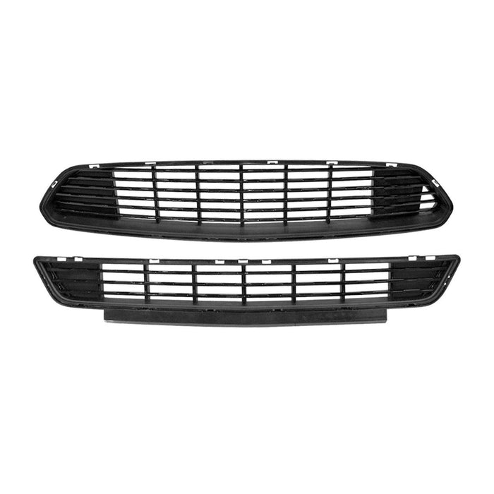 Grill Blk California Style (2015 - 2017 Ford Mustangs) Grilles AMERICAN MODIFIED 