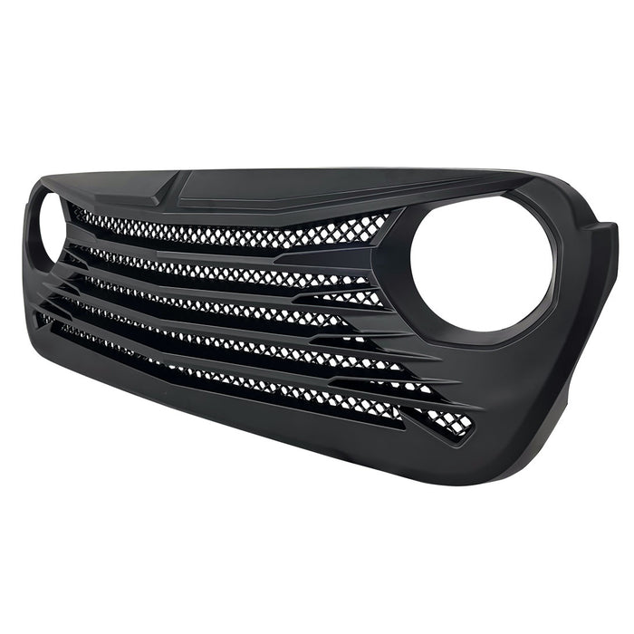 Tomahawk Grille - Matte Black for 18-23 Jeep Wrangler JL & Gladiator JT丨American Modified