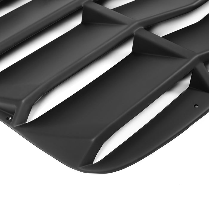 Rear Window Louver Windshield-Glossy Black for 2016-2020 Honda Civic 2DR丨American Modified