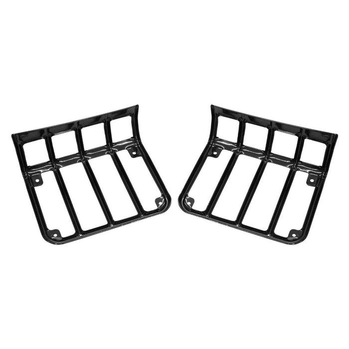 Black Euro Tail Light Covers (11-18 Jeep Wrangler JK/ JKU) Light Guards & Light Covers AMERICAN MODIFIED 