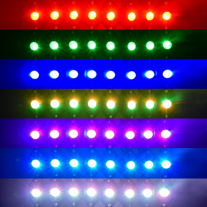 Bluetooth Shift RGB LED Rock Lights (87-18 Jeep YJ/ TJ/ JK) Rock Lights AMERICAN MODIFIED 