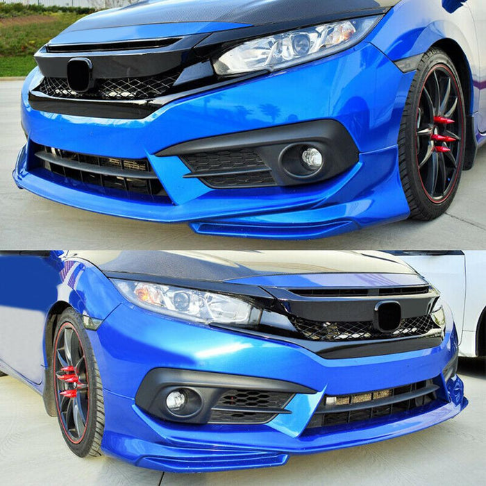 Type R Style Grille (16-18 Honda Civic) Grilles AMERICAN MODIFIED 